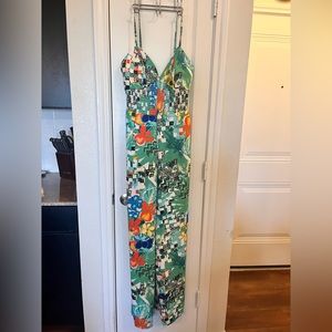 One of my faves! Bebe bright floral jumpsuit!